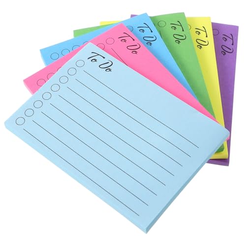 Gatuida Farbige Selbstklebende Notizblöcke mit Tragbare Memo Sticker Reißbare Haftnotizen für Büro Schule und Kreative Nutzung Praktische und Dekorative Schreibzettel Gatuida Farbige Selbstklebende Notizblöcke mit Tragbare Memo Sticker Reißbare Haftnotizen für Büro Schule und Kreative Nutzung Praktische und Dekorative Schreibzettel von Gatuida