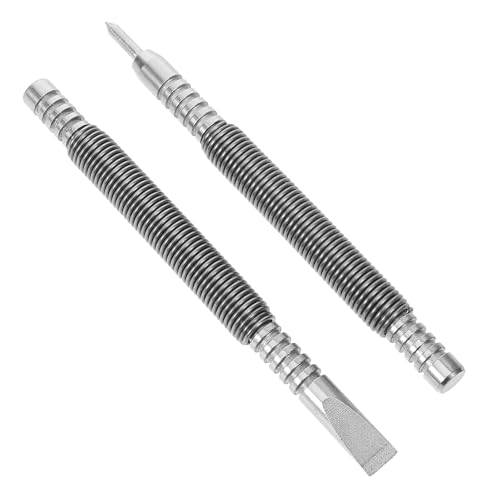 Gatuida Federbelastetes Nagelwerkzeug set Carbonstahl Präziser Mittelstempel für Metall Holz Glas Vielseitiger Multi funktions punch Robust Kompakt und Langlebig für Handwerk und von Gatuida