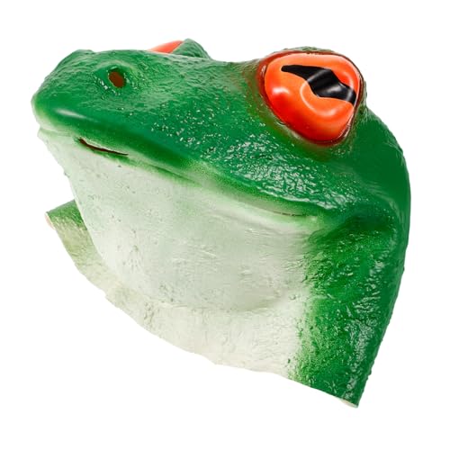 Gatuida Festival Tierkopfmaske Partymaske Cosplay Maske Froschkopfmaske Lustige Maske Requisite Gatuida Festival Tierkopfmaske Partymaske Cosplay Maske Froschkopfmaske Lustige Maske Requisite von Gatuida