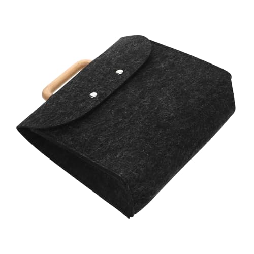 Gatuida Filz Business Tasche mit Holzgriff Große Kapazität Elegante Bürotasche Damen für Wichtige Dokumente und Ordner Stilvolle Tragetasche für Professionelles Office Zubehör Gatuida Filz Business Tasche mit Holzgriff Große Kapazität Elegante Bürotasche Damen für Wichtige Dokumente und Ordner Stilvolle Tragetasche für Professionelles Office Zubehör von Gatuida