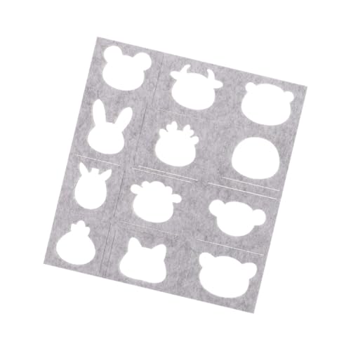 Gatuida Filz Nadelfilz Schablonen DIY Schablonen für Trockenfilzen Basteln Handwerksschablonen Vielseitig für Kleidung Hut Stickerei Muster Gatuida Filz Nadelfilz Schablonen DIY Schablonen für Trockenfilzen Basteln Handwerksschablonen Vielseitig für Kleidung Hut Stickerei Muster von Gatuida