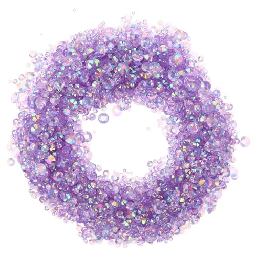 Gatuida Flache Jelly Resin Strasssteine Gemischte Flache Rückseite für Nail Art Schmuck Dekoration DIY Nageldesign Scrapbooking Handyzubehör von Gatuida