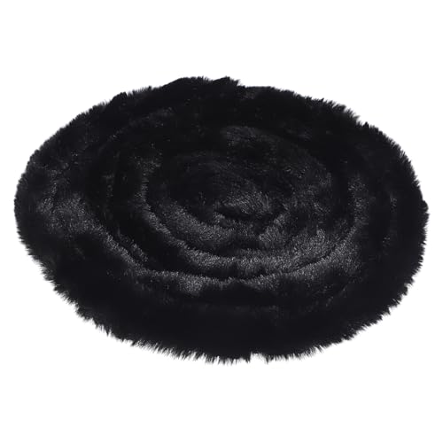 Gatuida Flauschiges Kunstfellband Plüschbesatz für Hüte DIY Basteln Dekorativ Weiches Fellimitat Trim für Mützen Jacken Schuhe Pelziges Stoffband Schwarz Gatuida Flauschiges Kunstfellband Plüschbesatz für Hüte DIY Basteln Dekorativ Weiches Fellimitat Trim für Mützen Jacken Schuhe Pelziges Stoffband Schwarz von Gatuida