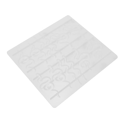 Gatuida Flexibles Silikon Epoxidharz DIY Schmuckform Schlangenform Ohrring Schlüsselanhänger Gießform für Individuelle Anhänger und Ohrstecker Langlebig und Einfach zu Reinigen von Gatuida
