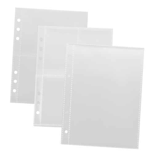 Gatuida Fotoalbum Nachfüllseiten mit Löchern Transparente Fotokartenhüllen Einseitige Seiten mit Fächern Langlebige Sammelkarten Organizer für Vielseitige Kartenaufbewahrung Gatuida Fotoalbum Nachfüllseiten mit Löchern Transparente Fotokartenhüllen Einseitige Seiten mit Fächern Langlebige Sammelkarten Organizer für Vielseitige Kartenaufbewahrung von Gatuida
