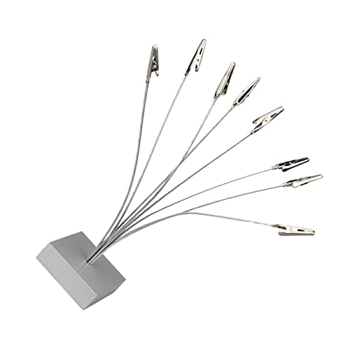 Gatuida Fotohalter aus Metall mit Mehreren Clips Silberne Tischdeko für Karten Notizen und Fotos für Hochzeiten Partys und Bürodekoration Gatuida Fotohalter aus Metall mit Mehreren Clips Silberne Tischdeko für Karten Notizen und Fotos für Hochzeiten Partys und Bürodekoration von Gatuida
