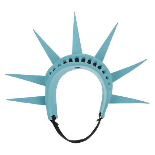 Gatuida Freiheitsstatue Stirnband mit Fackel Einzigartiger Kopfschmuck für Patriotische Feiern und Karneval Perfektes Kostümzubehör für Unabhängigkeitstag und Mottopartys Gatuida Freiheitsstatue Stirnband mit Fackel Einzigartiger Kopfschmuck für Patriotische Feiern und Karneval Perfektes Kostümzubehör für Unabhängigkeitstag und Mottopartys von Gatuida
