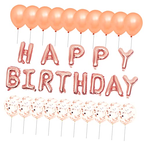 Gatuida Geburtstagsfeier Dekorationen Folienballons Roségold Geburtstagsballons Für Kindergeburtstag Hängende Luftballons Für Feierlichkeiten Gatuida Geburtstagsfeier Dekorationen Folienballons Roségold Geburtstagsballons Für Kindergeburtstag Hängende Luftballons Für Feierlichkeiten von Gatuida