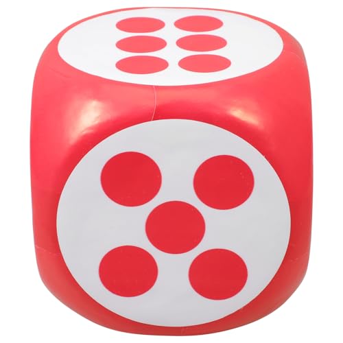 Gatuida Giant Foam Dice Riesige Spielwürfel für Partys und Spiele Große Rote und Weiße Würfel für Familienfeiern Geburtstagsfeiern und Teambuilding Events Spaß und Interaktion für von Gatuida