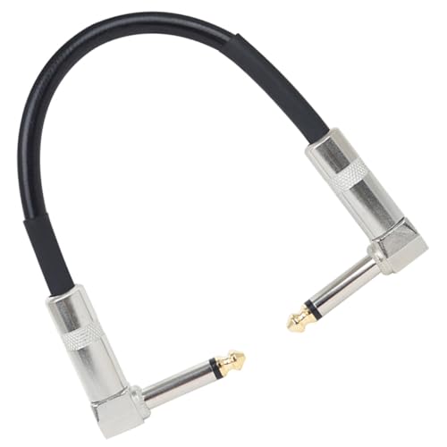 Gatuida Gitarren Verbindungskabel Metallkopf Strapazierfähige und Langlebige Kabel für Effektpedale Sicher und Praktisch Geeignet für Gitarrenparts Gatuida Gitarren Verbindungskabel Metallkopf Strapazierfähige und Langlebige Kabel für Effektpedale Sicher und Praktisch Geeignet für Gitarrenparts von Gatuida