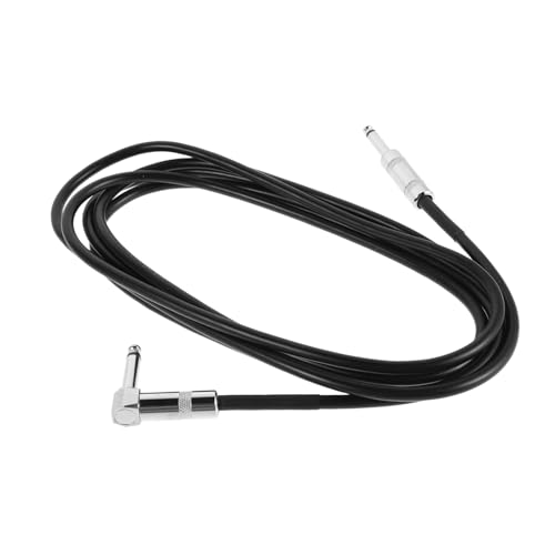 Gatuida Gitarrenkabel Flexibles Instrumentenkabel mit Geräuschunterdrückung für Gitarre Bass und Keyboard Hochwertige Audioübertragung Langlebig Lärmisolierung von Gatuida