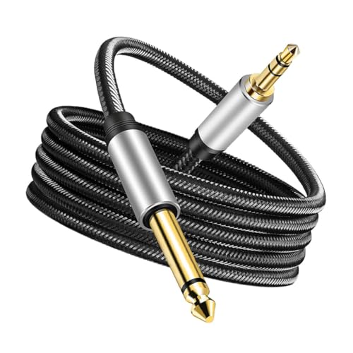 Gatuida Gitarrenkabel Trs Männlich zu Männlich Lange Audioverbindung für Mixer und Verschiedene Audiogeräte von Gatuida