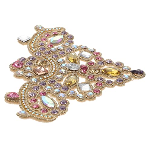 Gatuida Glitzer Strass Patch Applique für DIY Kleidung Aufbügler für Jeans Reparatur und Dekoration Heißer Schmelzkleber Stilvolle Applikation für Hochzeitsschmuck Gatuida Glitzer Strass Patch Applique für DIY Kleidung Aufbügler für Jeans Reparatur und Dekoration Heißer Schmelzkleber Stilvolle Applikation für Hochzeitsschmuck von Gatuida