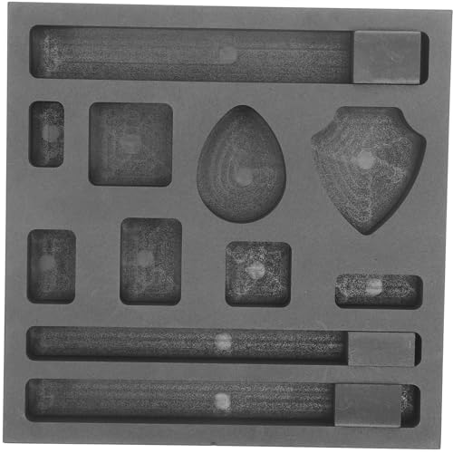 Gatuida Graphit Gussform Fach Barrenform Hochtemperaturbeständig Korrosionsfest Für Gold Silber Kupfer Aluminium Metallgießen Effizient Langlebig von Gatuida
