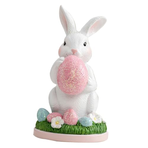 Gatuida Häschenverzierung Fröhliche Osterdekoration Osterhof Dekoration Kaninchen-Desktop-Ornamente Osterfiguren Zum Sammeln Osterhandwerk Osterhasenfigur Frühlingsdeko Für Zu Hause Harz Gatuida Häschenverzierung Fröhliche Osterdekoration Osterhof Dekoration Kaninchen-Desktop-Ornamente Osterfiguren Zum Sammeln Osterhandwerk Osterhasenfigur Frühlingsdeko Für Zu Hause Harz von Gatuida