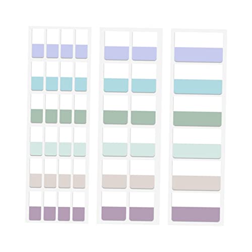 Gatuida Haftnotizen Pastellfarben Selbstklebende Page Marker Tabs Beschreibbar Klebezettel für Büro Schule und Zuhause von Gatuida