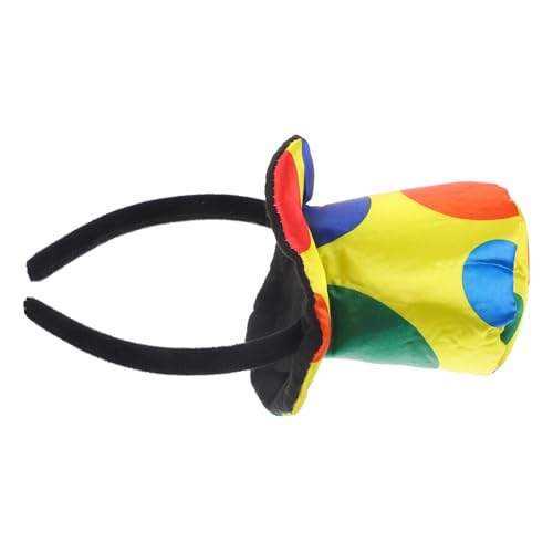 Gatuida Halloween Clown Stirnband Cosplay Haarreif Karneval Kopfschmuck Damen Party Zubehör für Kostüm und Performance von Gatuida