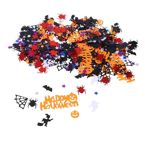 Gatuida Halloween Deko Konfetti Glitzernde Kürbis Spinne und Hexen Streudeko für Halloween Party Diy Bastelprojekte und Einladungskarten Verschiedene Designs Gatuida Halloween Deko Konfetti Glitzernde Kürbis Spinne und Hexen Streudeko für Halloween Party Diy Bastelprojekte und Einladungskarten Verschiedene Designs von Gatuida