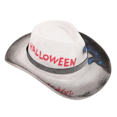 Gatuida Halloween Stilvoller Halloween-hut Dekorativer Halloween-hut Hutverzierung Cowboy Kappe Tragbarer Hut Halloween-foto-requisite Kostümhut Dekorativer Partyhut Colorful Polyester Gatuida Halloween Stilvoller Halloween-hut Dekorativer Halloween-hut Hutverzierung Cowboy Kappe Tragbarer Hut Halloween-foto-requisite Kostümhut Dekorativer Partyhut Colorful Polyester von Gatuida