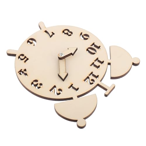 Gatuida Handgefertigte Holzspielzeug Uhr für DIY Montessori Lernuhr mit Kreativen Graffiti Zubehör Einsetzbar für Vorschule und Zuhause Pädagogisches zur Uhrzeit und Mathe Lernförderung Gatuida Handgefertigte Holzspielzeug Uhr für DIY Montessori Lernuhr mit Kreativen Graffiti Zubehör Einsetzbar für Vorschule und Zuhause Pädagogisches zur Uhrzeit und Mathe Lernförderung von Gatuida