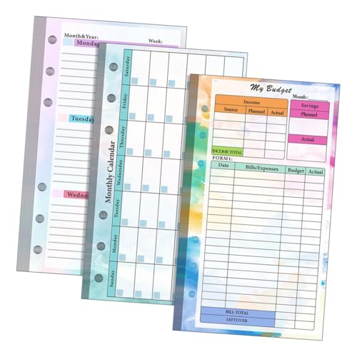 Gatuida Handliches Budget Planer Teilig mit Monats Wochen und Ausgabenplaner Kompakter Ringbuch Nachfüllkalender für Effiziente Rechnungs und Ausgabenverwaltung Gatuida Handliches Budget Planer Teilig mit Monats Wochen und Ausgabenplaner Kompakter Ringbuch Nachfüllkalender für Effiziente Rechnungs und Ausgabenverwaltung von Gatuida