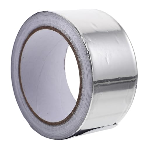 Gatuida Hochtemperaturbeständiges Aluminiumfolie Klebeband für Rohrisolierung und Wärmeabdichtung Elektrisch Leitfähiges Vielseitiges Dichtband für Heizungsrohre und Haushalt Dicke Gatuida Hochtemperaturbeständiges Aluminiumfolie Klebeband für Rohrisolierung und Wärmeabdichtung Elektrisch Leitfähiges Vielseitiges Dichtband für Heizungsrohre und Haushalt Dicke von Gatuida