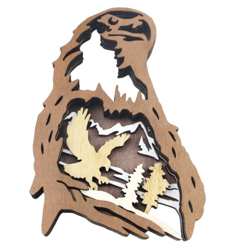 Gatuida Holzfigur Holzstatue Handgefertigt Leichtes Holz Tiermotiv Wohnzimmer Schlafzimmer Deko Figur für Schreibtisch Wohnkultur Langlebig und Detailreich Gatuida Holzfigur Holzstatue Handgefertigt Leichtes Holz Tiermotiv Wohnzimmer Schlafzimmer Deko Figur für Schreibtisch Wohnkultur Langlebig und Detailreich von Gatuida