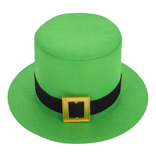 Gatuida Hut Zum St Patrick'S Day Event St Patricks Day Zubehör Party Thema Kleid Faltbar Festival Neuheit Damen Accessoire Hat Irische Hüte Für Männer St Patricks Hut von Gatuida
