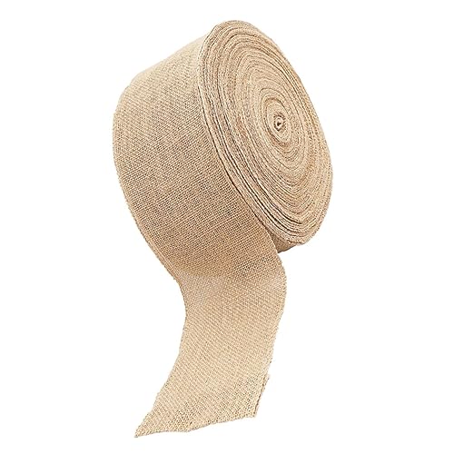 Gatuida Jute Dekoband Schneidbares Langlebiges Bastelbänder für DIY Hochzeits und Partydekoration Natürliche Jute für Geschenkpäckchen und Kreative Projekte Gatuida Jute Dekoband Schneidbares Langlebiges Bastelbänder für DIY Hochzeits und Partydekoration Natürliche Jute für Geschenkpäckchen und Kreative Projekte von Gatuida