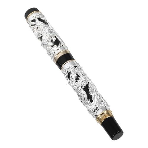 Gatuida Kalligraphie Füllfederhalter Dragon Design aus Zinklegierung Vintage Chinesischer Schreibstift mit Feiner Feder Leicht und für Künstler Zeichnen und Unterschriften von Gatuida