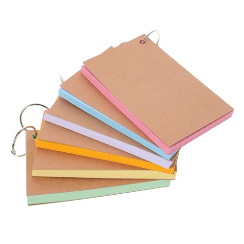 Gatuida Karteikarten mit Ringen Linierte Indexkarten Verschiedenen Farben für Lernen Vokabelmemorierung Praktischer Aufbewahrungsbox für Schule und Büro Gatuida Karteikarten mit Ringen Linierte Indexkarten Verschiedenen Farben für Lernen Vokabelmemorierung Praktischer Aufbewahrungsbox für Schule und Büro von Gatuida