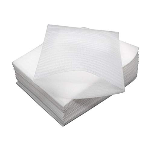 Gatuida Kissenschaumbeutel 100 Kissen- Schaumbeutel Und Blätter Bewegliche Schaumstoffwickbeutel Becher Tasse Gläser Geschirr Verpackungsmittel Verpackung von Dämpfungsvorräten zum von Gatuida