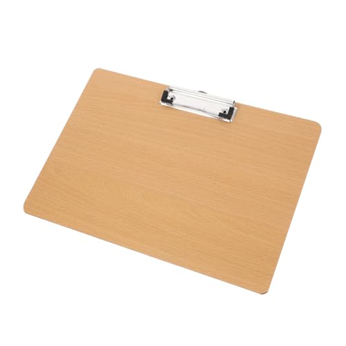 Gatuida Klemmbrett Holz Schreibunterlage Horizontal Metallclip Stabil Für Büro Schule Zuhause Professionelle Notizen und Zeichnungen Gatuida Klemmbrett Holz Schreibunterlage Horizontal Metallclip Stabil Für Büro Schule Zuhause Professionelle Notizen und Zeichnungen von Gatuida