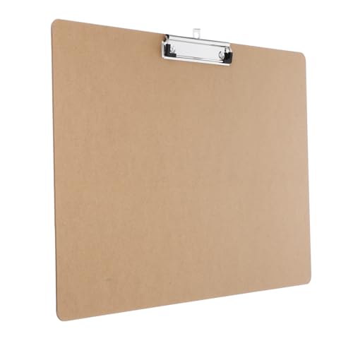 Gatuida Klemmbrett aus Hartfaserplatte Leichtes Tragbares Clipboard für Zeichnungen Schreiben und Dokumentenorganisation für Büro Küche und Unterwegs Gatuida Klemmbrett aus Hartfaserplatte Leichtes Tragbares Clipboard für Zeichnungen Schreiben und Dokumentenorganisation für Büro Küche und Unterwegs von Gatuida
