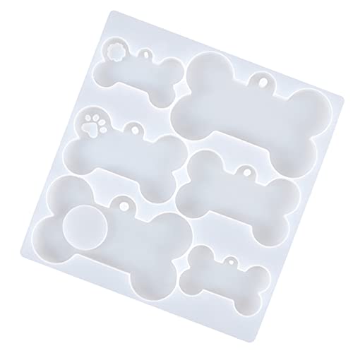 Gatuida Knochenförmige Silikonform für DIY Handwerksprojekte Wiederverwendbare Gießform für Anhänger und Ornamente für Bastelarbeiten und von Gatuida
