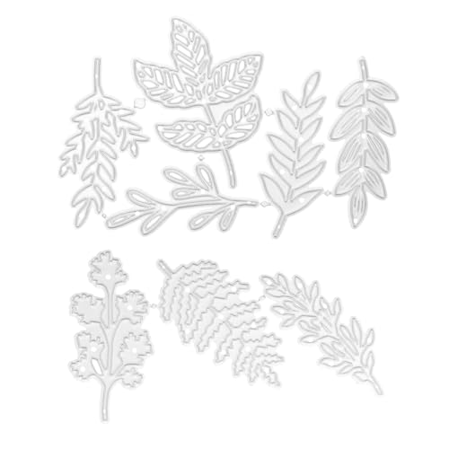 Gatuida Kohlenstoffstahl Stanzform Teilig Blattform Präzise Schneideformen für DIY Karten Scrapbooking Fotoalben Handprägung Geeignet Geschenkidee Gatuida Kohlenstoffstahl Stanzform Teilig Blattform Präzise Schneideformen für DIY Karten Scrapbooking Fotoalben Handprägung Geeignet Geschenkidee von Gatuida