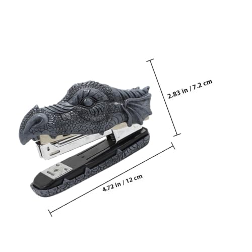 Gatuida Kreativer Handhefter mit Drachen design Kompakter Mini tacker für Büro Schule und Zuhause Praktisches Heftgerät Leicht Tragbar Einzigartiges Kunstharz dekorationsstück Gatuida Kreativer Handhefter mit Drachen design Kompakter Mini tacker für Büro Schule und Zuhause Praktisches Heftgerät Leicht Tragbar Einzigartiges Kunstharz dekorationsstück von Gatuida