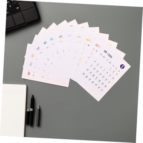 Gatuida Kreativer Kalender Aufkleber Selbstklebend Monate Monatsplaner Sticker für Diy Journal Büro Wand Kühlschrank Pferdejahr Design Gatuida Kreativer Kalender Aufkleber Selbstklebend Monate Monatsplaner Sticker für Diy Journal Büro Wand Kühlschrank Pferdejahr Design von Gatuida