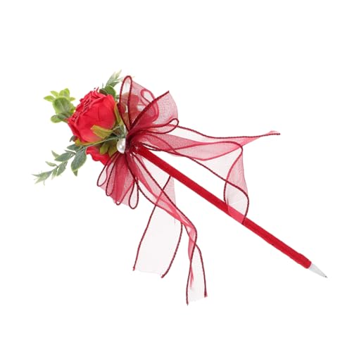 Gatuida Kreativer Kugelschreiber mit Schwarzer Künstliche mit Verbrannten Kanten Einzigartiges Design Reibungslos Schreibend für Valentinstag Hochzeit Lehrertag von Gatuida
