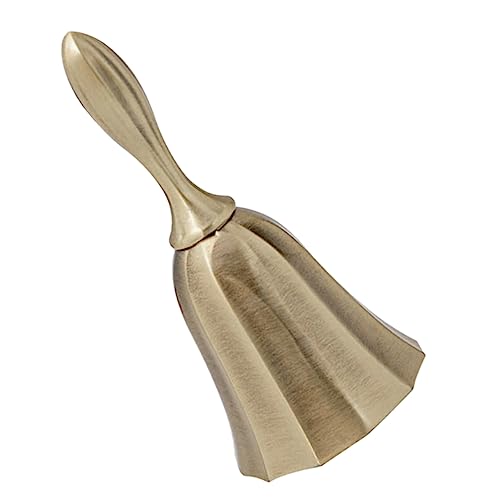 Gatuida Küchen Serviceglocke aus Handbell für Restaurants Bars und Hotels Leicht Tragbar Langlebig für Lehrer Ältere Menschen und Antikem von Gatuida