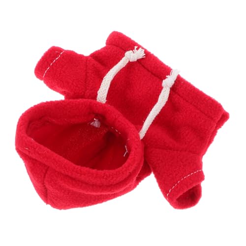 Gatuida Kuschelige Bär Kleidung für Stofftiere Rote Sweatshirt Hoodie für Puppen und Plüschtiere Zubehör für DIY Nähprojekte und Kreative Spielideen Gatuida Kuschelige Bär Kleidung für Stofftiere Rote Sweatshirt Hoodie für Puppen und Plüschtiere Zubehör für DIY Nähprojekte und Kreative Spielideen von Gatuida