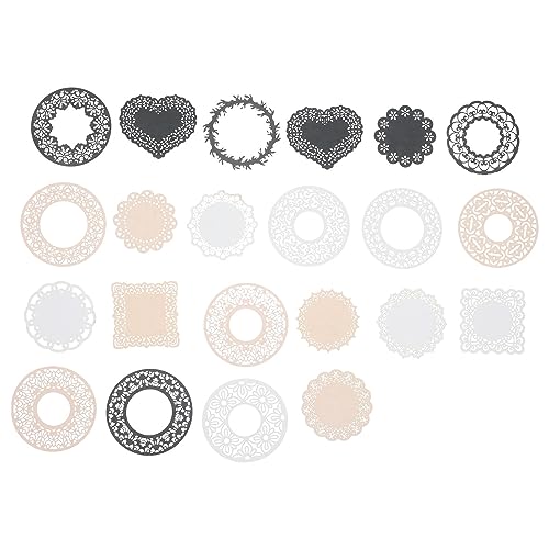 Gatuida Lace Scrapbook Papier Retro Hintergrundpapier für DIY Projekte Handgefertigtes Tagebuchmaterial Kreative Bastelideen für Scrapbooking und Planerdekoration von Gatuida
