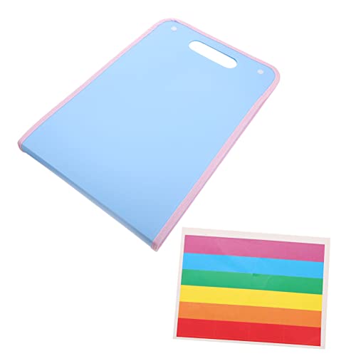 Gatuida Lagiger Dokumentenordner Tragbarer Multi Layer File Organizer Leichter Büro Ordner für Wichtige Unterlagen Quittungen Rechnungen und Dokumentenaufbewahrung Hellblau von Gatuida