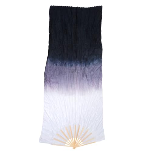 Gatuida Langer Bauchtanz Seidenfächer mit Bambusstreben Flexibler Fächerschleier in Farbverlauf Leichtes Tanzzubehör für Frauen und Erwachsene Gatuida Langer Bauchtanz Seidenfächer mit Bambusstreben Flexibler Fächerschleier in Farbverlauf Leichtes Tanzzubehör für Frauen und Erwachsene von Gatuida