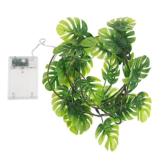 Gatuida Lichterkette mit Leds und Künstlichen Monstera Blättern Dekorative Lichter für Hochzeiten Partys und Wohnraumgestaltung Batteriebetrieben Langlebig Gatuida Lichterkette mit Leds und Künstlichen Monstera Blättern Dekorative Lichter für Hochzeiten Partys und Wohnraumgestaltung Batteriebetrieben Langlebig von Gatuida