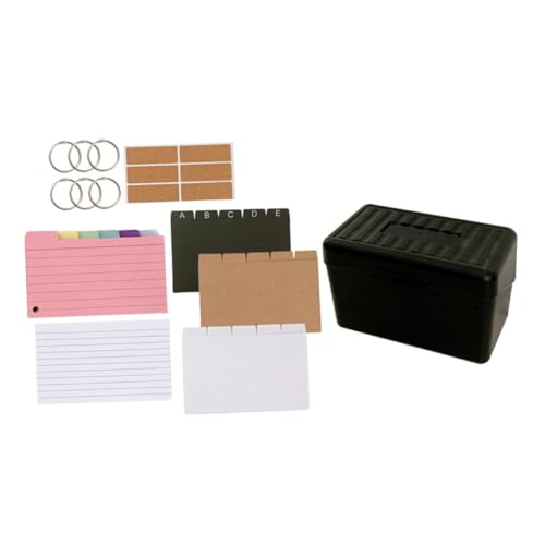 Gatuida Liniertes Karteikarten Set mit Großer Transparenter Aufbewahrungsbox Mehrfarbige Indexkarten für Flexibles Lernen Notizen und Rezeptorganisation Geeignet für Büro Studium und Gatuida Liniertes Karteikarten Set mit Großer Transparenter Aufbewahrungsbox Mehrfarbige Indexkarten für Flexibles Lernen Notizen und Rezeptorganisation Geeignet für Büro Studium und von Gatuida