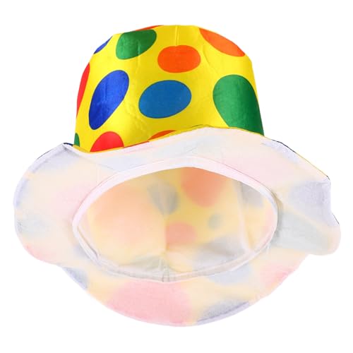 Gatuida Lustiger Clownhut für Karneval und Cosplay Dekorativer Festivalhut aus Weichem Material für Partys und Auftritte und Bequem Perfektes für Freunde Gatuida Lustiger Clownhut für Karneval und Cosplay Dekorativer Festivalhut aus Weichem Material für Partys und Auftritte und Bequem Perfektes für Freunde von Gatuida