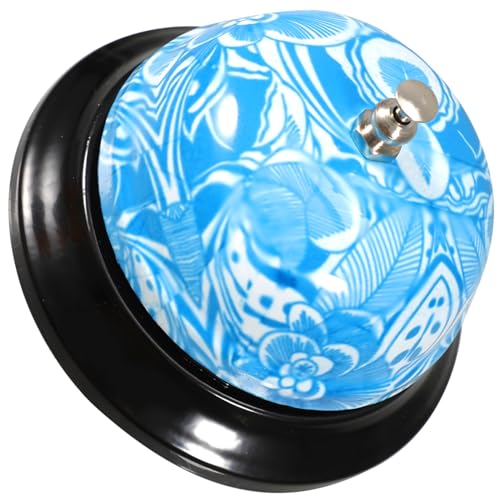 Gatuida Mahlzeitglocke handglocke rezeptionsklingel Serviceglocke Schreibtischglocke Empfangsglocke Restaurant Call Bell Ring Glöckner Klingeln für den Dienst Serviceklingel anrufen Metall von Gatuida