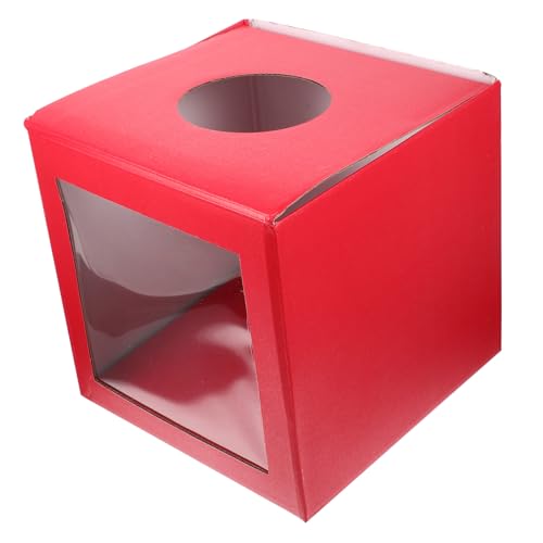 Gatuida Mehrzweck Lotteriebox mit Großer Kapazität Wiederverwendbare Verschleißfeste Raffle Ticket Box Sichere Aufbewahrung für Fest und Partyveranstaltungen als Spenden und von Gatuida