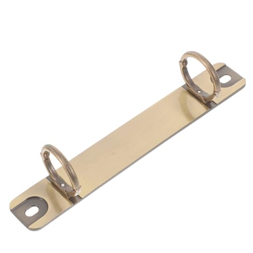 Gatuida Metall Binder Mechanismus Abnehmbar Ringbuch Ersatz für Notizbuch Ordner Stabiles DIY Bindemittel Vielseitig für Loseblatt Planer und Dokumente von Gatuida